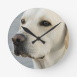 Yellow Lab Clock