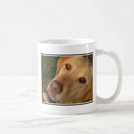 yellow lab coffee mug