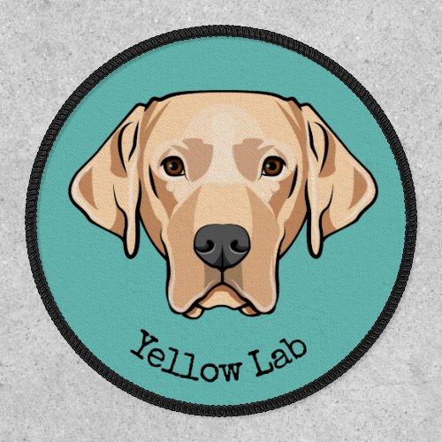 Yellow Lab Design Patch