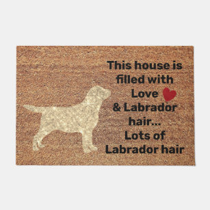 chocolate lab doormat