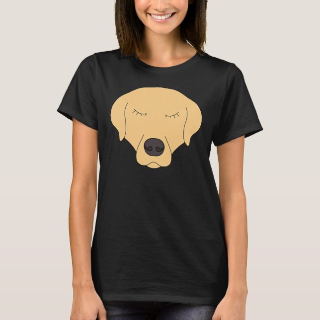 Yellow Lab Head T-Shirt (Front)