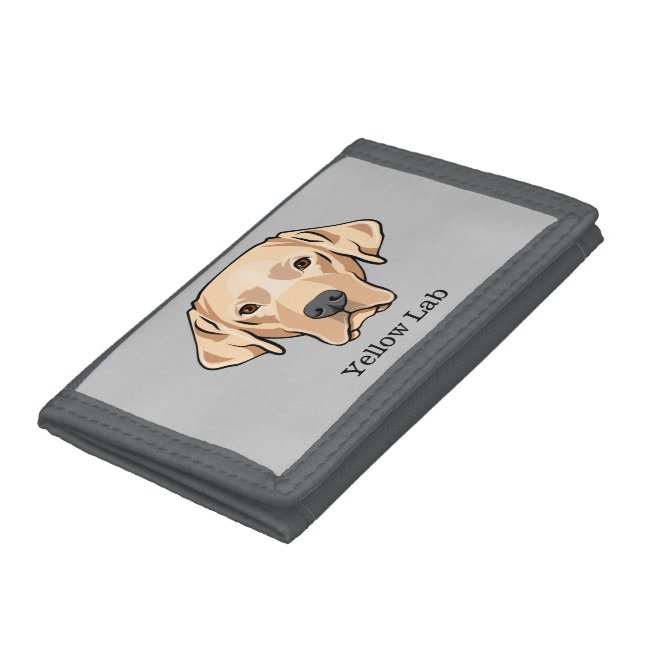 Yellow Lab Labrador Retriever Dog Wallet