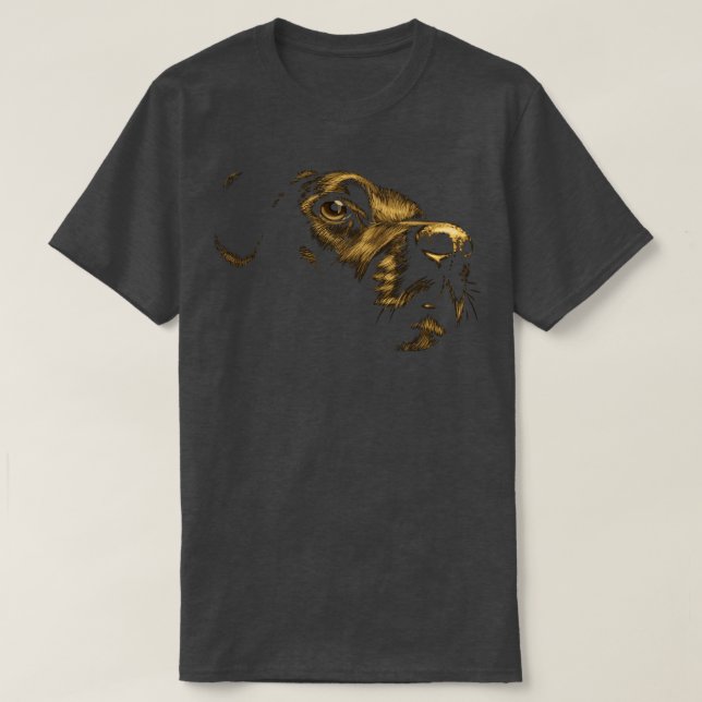 Yellow Lab Love Golden retriever Lover Dog Owner L T-Shirt (Design Front)