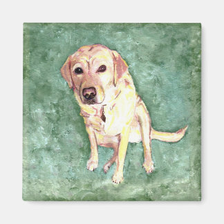 Yellow Lab Magnet
