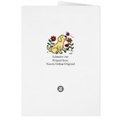 Yellow Lab Mom & Green Cards (Back)