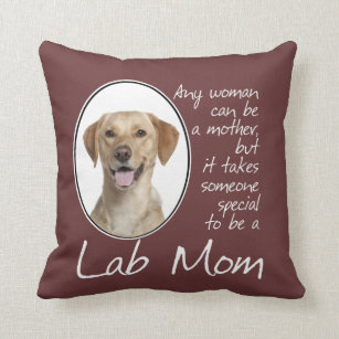 yellow lab pillow