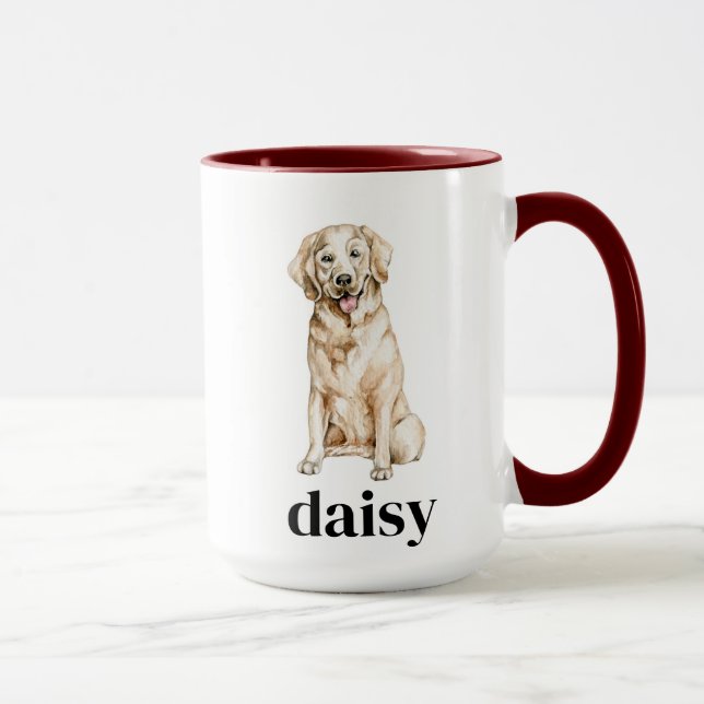 Yellow Lab Mug (Right)