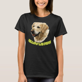 Yellow Lab Puppy Dog T-Shirt