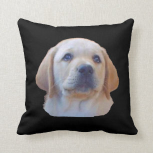 Yellow Lab Puppy Pillow