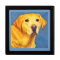 Yellow Lab Tile Box - "Mixsy"
