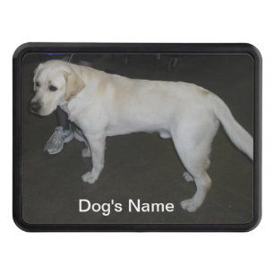 Yellow Lab Truck Hitch Cover