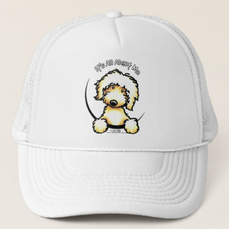 Yellow Labradoodle IAAM Trucker Hat