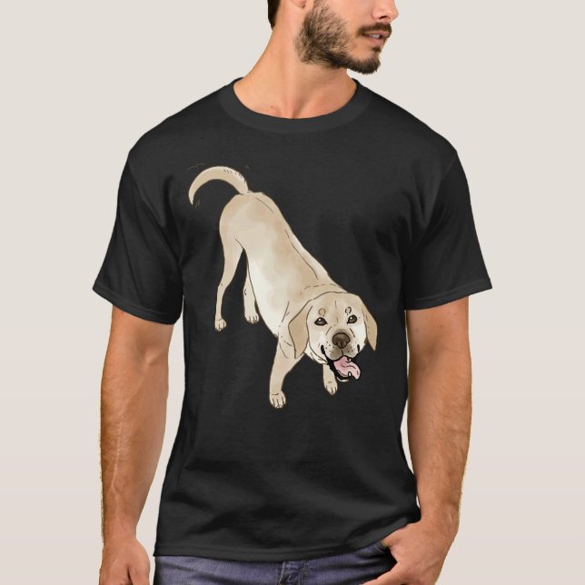 Yellow Labrador 58 T-Shirt (Front)