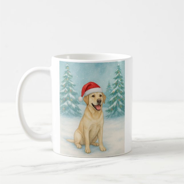 Yellow Labrador Coffee Mug (Left)