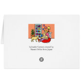 Yellow Labrador Mom Reading (Back Horizontal)