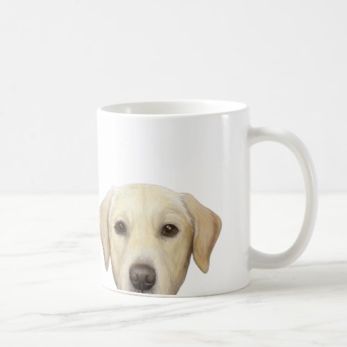 Yellow Labrador Original by miart Coffee Mug