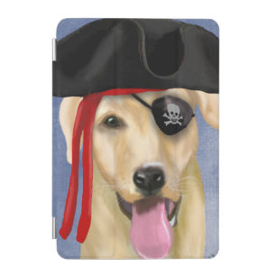 Yellow Labrador Pirate iPad Mini Cover