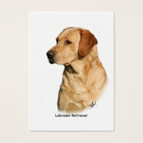 Yellow Labrador Retriever Business Cards