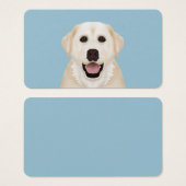 yellow labrador retriever cartoon (Front & Back)