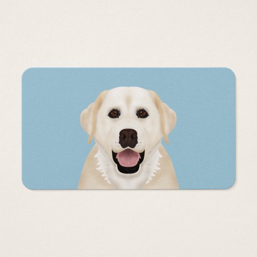 yellow labrador retriever cartoon (Front)