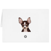 yellow labrador retriever cartoon cards (Back Horizontal)
