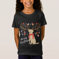 Yellow Labrador Retriever Christmas Dog Lab Xmas S