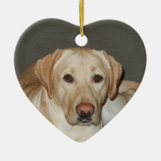 Yellow Labrador Retriever Christmas Ornament