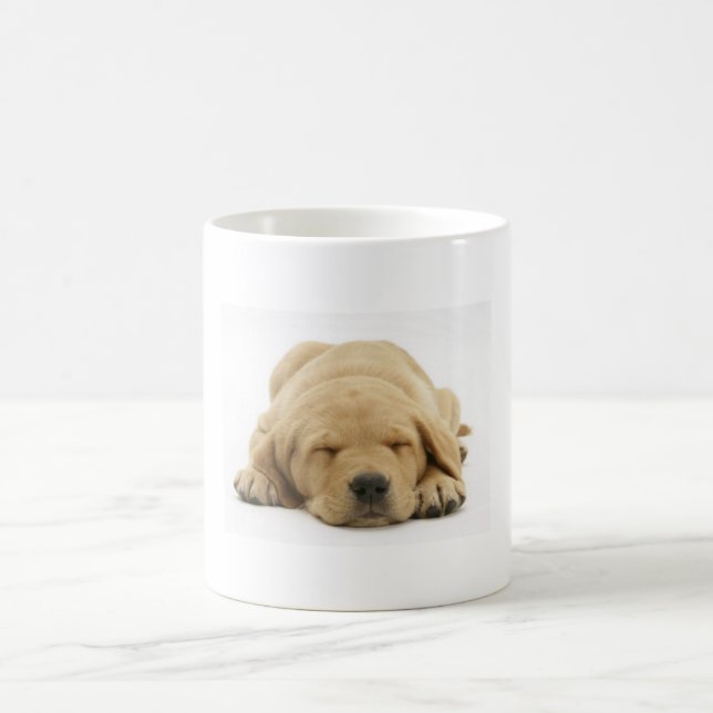 Yellow Labrador Retriever Coffee Mug (Center)