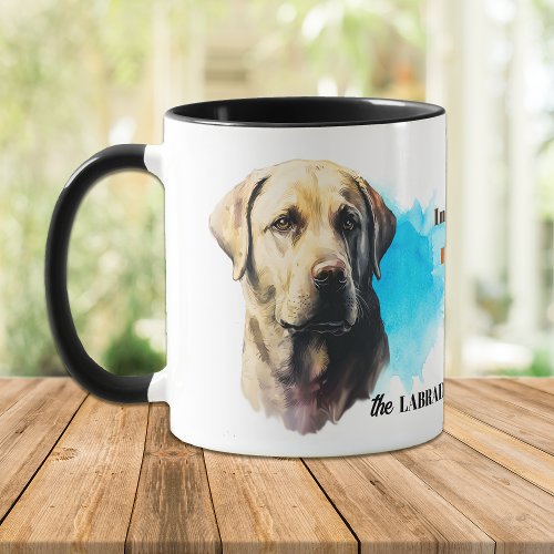 Yellow Labrador Retriever Dog Loyal Friend Mug