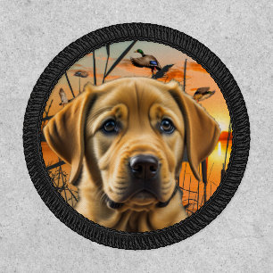 Yellow Labrador Retriever Puppy Patch