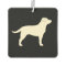 Yellow Labrador Retriever Silhouette