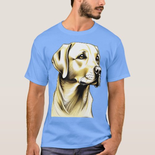 Yellow Labrador Retriever T_Shirt