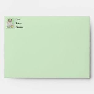 Yellow Labrador Retriever & Tennis Balls Painting Envelope