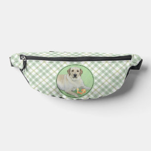 Yellow Labrador Retriever & Tennis Balls Painting Fanny Pack