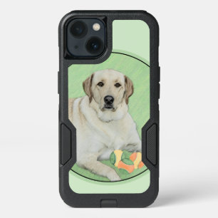 Yellow Labrador Retriever & Tennis Balls Painting iPhone 13 Case