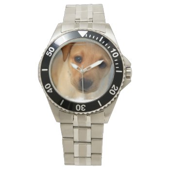 Yellow Labrador Retriever Watch by DogPoundGifts at Zazzle