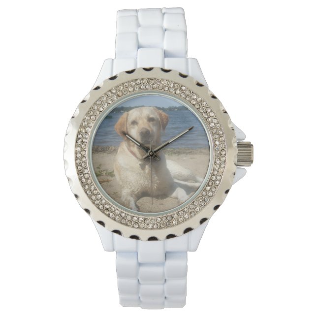 Yellow Labrador Retriever Watch (Front)