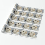Yellow Labrador Retriever Wrapping Paper
