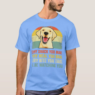 Yellow Labrador s Lab Dad Yellow Labrador Retrieve T-Shirt
