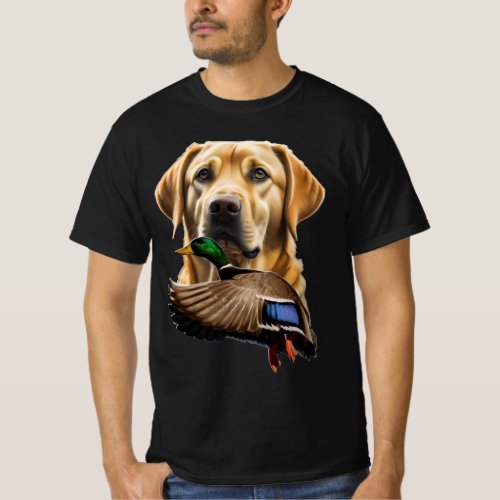 Yellow Labrador Shirt for Men Mallard Shirt