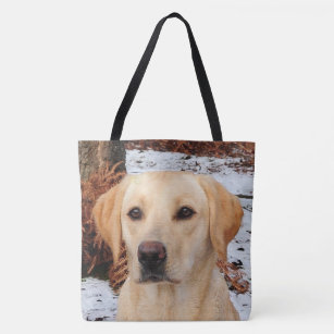black dog tote