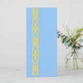 Yellow Lace Book Mark (Standing Front)