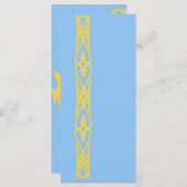 Yellow Lace Book Mark (Front/Back)