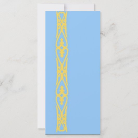 Yellow Lace Book Mark (Front)