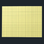 Yellow Large Graph Paper  Notepad<br><div class="desc">Sheets,  Grid Paper,  Graphing Paper,  Graph Paper Pad,  Math Graph Paper,  Grid Paper Pad, </div>