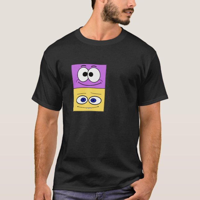 YELLOW-LAVANDER CARTOON FOR TEES (Front)