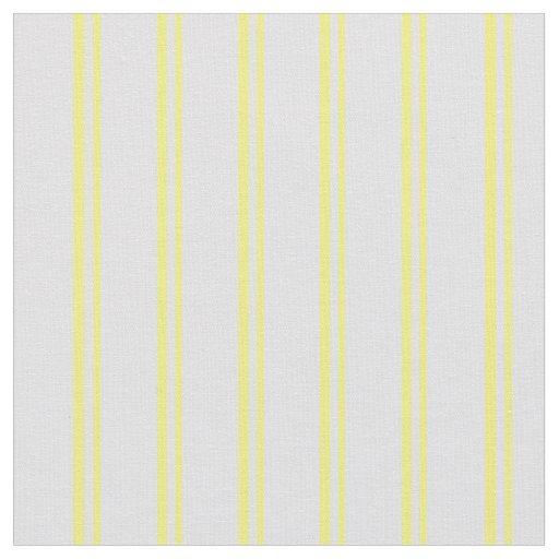 Yellow & Lavender Colored Striped Pattern Fabric