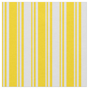 Yellow & Lavender Colored Stripes Pattern Fabric