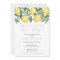 Yellow Lavender Lemons Main Squeeze Bridal Shower