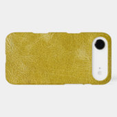Yellow leather Case-Mate iPhone case (Back (Horizontal))